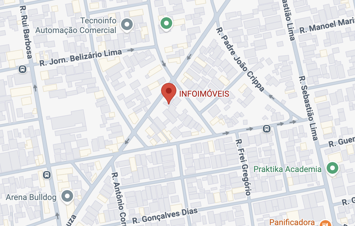Localização do Infoimóveis